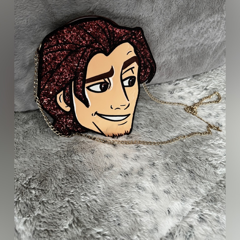 Oh My Disney Danielle Nicole Tangled Flynn Rider Crossbody Chain Bag